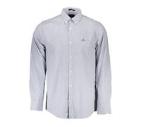 Gant Blue Cotton Shirt - S