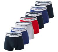 GANT Boxer Da Uomo, 7 Pezzi - Trunk 7-Pack, Cotone Stretch, Monocromatico