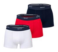 GANT Boxer Uomo, 3er Pacco - Core Tronco 3-Pack,Cotone Elasticizzato,Einfar