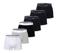 GANT Boxer Uomo, 6er Pacco - Core Tronco 6-Pack,Cotone Elasticizzato,Einfar