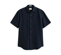Gant 3260046 Linen Regular Fit Short Sleeve Shirt Blu M Uomo