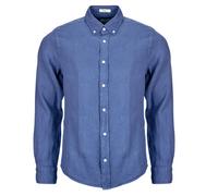Gant Camicia a maniche lunghe REG GMNT DYED LINEN SHIRT in Bianco EU XL