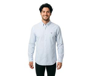 Gant Camicia A Maniche Lunghe Slim Fit Striped Poplin