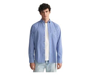 Gant - Camicia a Quadri Vichy Regular Fit - - Shirts - Uomo - Blu - M