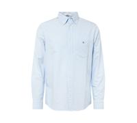 GANT Camicia blu chiaro / grigio argento Uomo GANT L blu chiaro / grigio argento