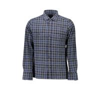 Gant - Camicia Blu in Cotone - - Shirts - Uomo - Blu - S