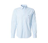 GANT Camicia 'CLASSIC' blu chiaro / bianco Uomo GANT XXL