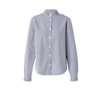 Gant - Reg Classic Poplin Frill Blouse - - Blouses & Shirts - Donna - Blu - L