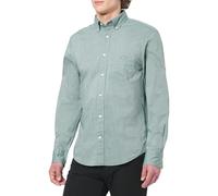GANT Camicia da Uomo Reg Classic Poplin, Verde, XXXL