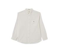 Gant Camicia da Uomo Reg Cotton Linen, Bianco, 4X-Large