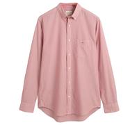 Gant Camicia da Uomo Reg Poplin Banker, Rosso Rubino, M