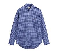GANT Camicia da Uomo Reg Poplin Gingham, College Blue., 5X-Large