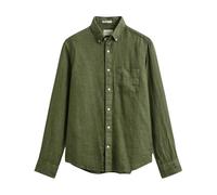Gant - Camicia di lino - - Shirts - Uomo - Verde - XL