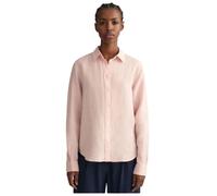 Gant - Camicia in Chambray di Lino - - Blouses & Shirts - Donna - Arancione - L