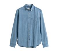 Gant - Camicia in Denim Regular Fit - - Shirts - Uomo - Blu - M