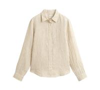 Gant - Camicia in lino a righe - - Shirts - Donna - Beige - S