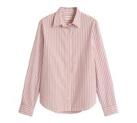 Gant - Camicia in Popeline a Righe - - Blouses & Shirts - Donna - Viola - L