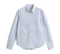 Gant - Camicia in Popeline a Righe Regular Fit - - Blouses & Shirts - Donna - Blu - L