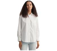 Gant - Camicia in Popeline di Cotone Relaxed Fit - - Blouses & Shirts - Donna - Bianco - S