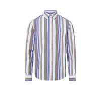 GANT Camicia indaco / cachi / arancione / bianco Uomo GANT L