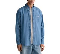 Gant - Camicia Indigo Regular Fit - - Shirts - Uomo - Blu - M