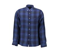 Gant Camicia Maniche Lunghe Uomo Blu
