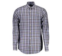 Gant Blue Cotton Men Shirt - S