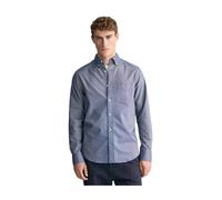Gant - Camicia Oxford a Maniche Lunghe - - Shirts - Uomo - Blu - S
