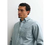 GANT - Camicia Oxford classica regular fit verde scuro 52