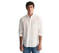 GANT - Reg Poplin Shirt Bianco - Abbigliamento S Bianco