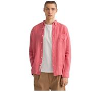 Gant - Camicia Regular in Lino - - Shirts - Uomo - Rosa - L