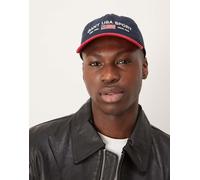 GANT - Cappellino con visiera blu navy con logo "USA Sport" One Size