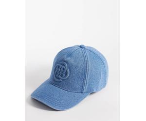 GANT - Cappellino stile college in denim blu spazzolato One Size