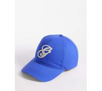 GANT - Cappello con visiera blu reale con stemma G One Size