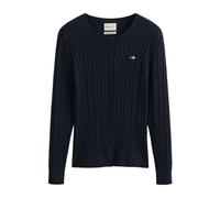 Gant - Cardigan a trecce - - Knitwear - Donna - Blu - L