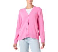 GANT Cardigan Classico da Donna in Cotone, Rosa Caramella, XS