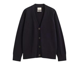 Gant - Cardigan in Lambswool Superfine - - Knitwear - Donna - Blu - L