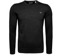 GANT Maglione 8030561 Classic Collo a C Cotone Nero M Uomo