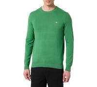 GANT Classic Cotton C Neck, Verde Erba, M