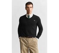 GANT Classic Cotton V-neck Black Taglia: S | Maglioni a maglia Outlet | Uomo | Nero