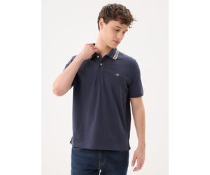 GANT - Collar Tipping Ss Polo Blu - Abbigliamento XXL Blu