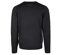 GANT Collo a C in Cotone Classico Maglione, Blu-Evening Blue, S Uomo