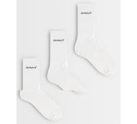 Gant 9960262 Socks 3 Pairs Bianco EU 40-42 Uomo