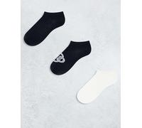 GANT - Confezione da 3 paia di calzini sportivi blu navy e bianchi con logo a monogramma 39-41