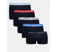 GANT - Confezione da 5 boxer aderenti multicolore-Nero S