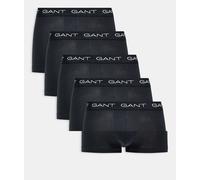 GANT Trunk 5-Pack Intimo, Nero, L (Pacco da 5) Uomo