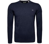 Maglione in cotone con scollo rotondo Gant Classic Bleu XL