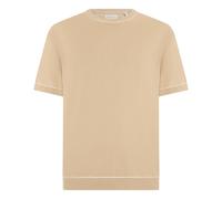 Gant - Cotton Modal SS C-Neck - - Knitwear - Uomo - Beige - XL