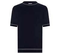 Gant - Cotton Modal SS C-Neck - - Knitwear - Uomo - Blu - XL
