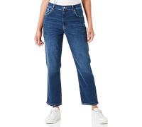 GANT CROPPED SLIM JEANS, Jeans Donna, Blu ( DARK BLUE BROKEN IN ), 31W